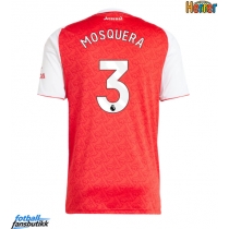Arsenal Cristhian Mosquera #3 Hjemmedrakt 2025-26 Kortermet